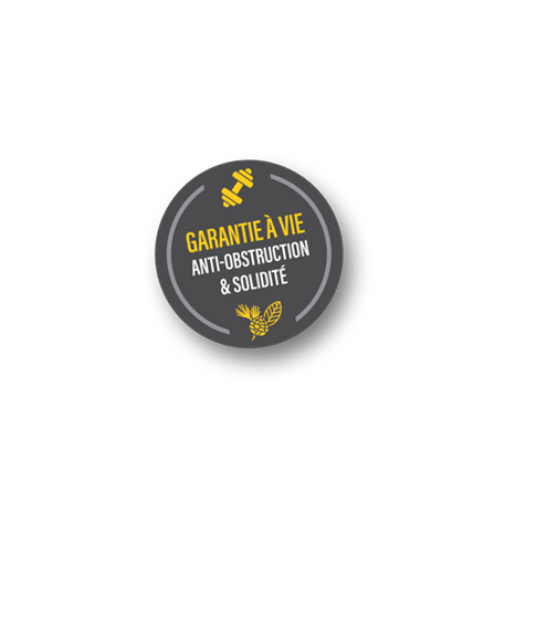 garantie-a-vie-doublepro-antiobstruction-- Garantie à vie 360 anti-obstruction